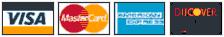 Visa-Mastercard-American Express-Discover-PayPal